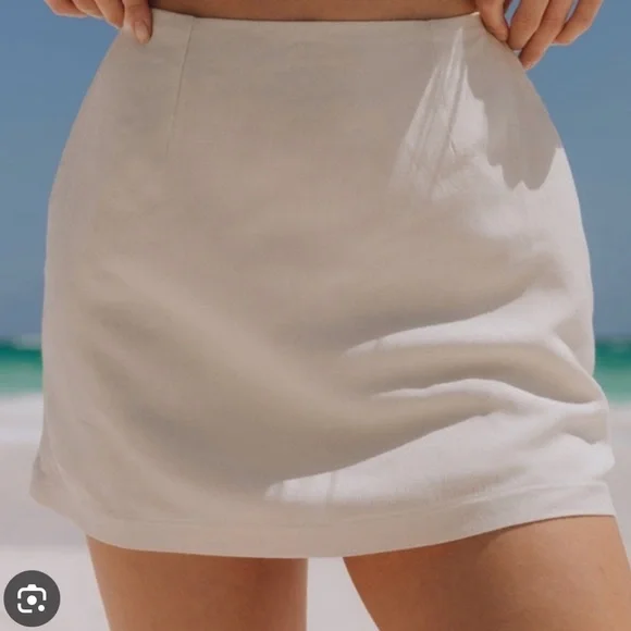 Daily Drills SET Resort Linen Skirt & Top - Picture 2 of 5